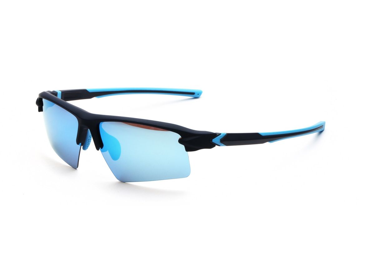 NG510 blue mirror cricket sunglasses